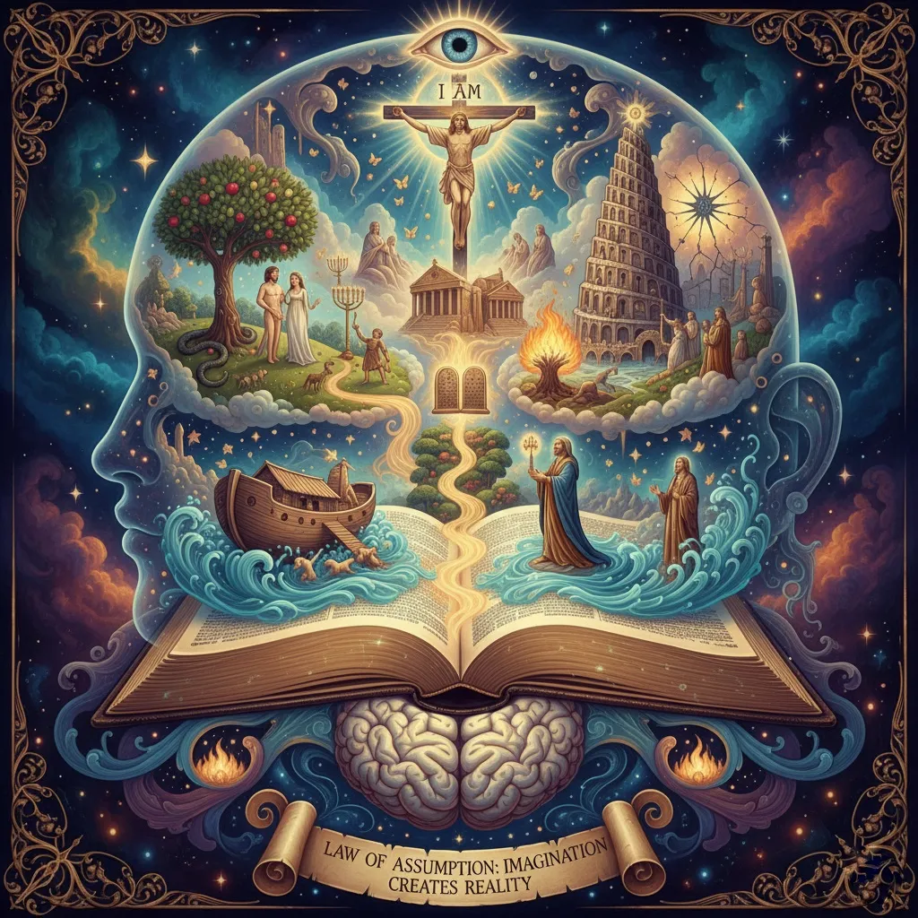 The bible presents a world of imagination, teaching the reader how to 'Ask, Receive, Believe' and bring harmony to the mind 