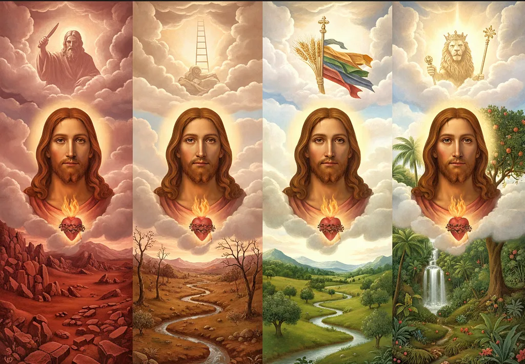 The repetition of the Gospels show the progression and improvement of readers of Assumption with each attempt...